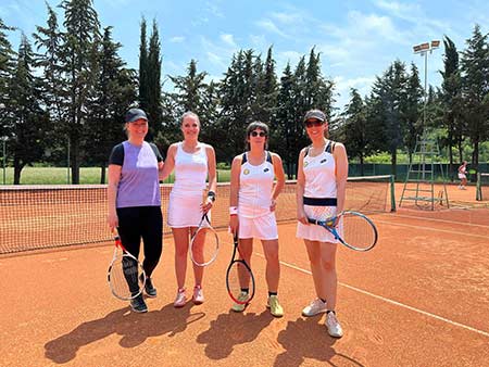 Tenis dame prijateljski susret Buje - Rovinj