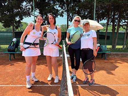 Tenis dame prijateljski susret Buje - Rovinj