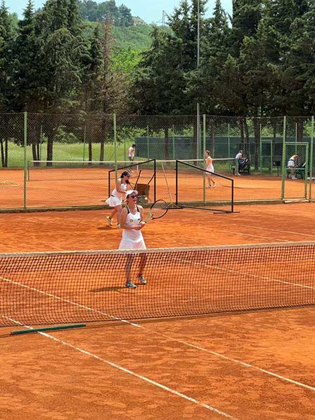 Tenis dame prijateljski susret Buje - Rovinj