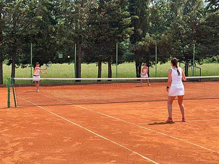 Tenis dame prijateljski susret Buje - Rovinj