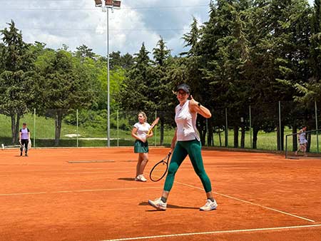 Tenis dame prijateljski susret Buje - Rovinj