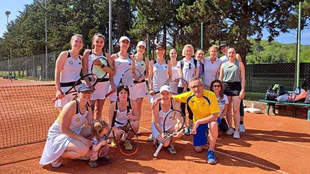 Tenis dame prijateljski susret Buje - Rovinj