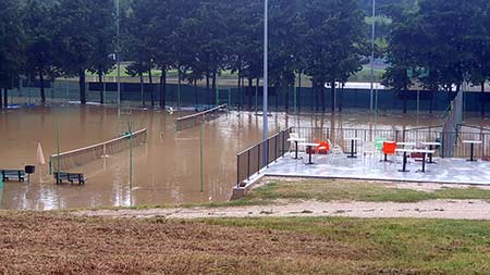 Poplava Buje, Sportska zona 28.08.2023.