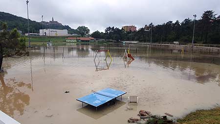 Poplava Buje, Sportska zona 28.08.2023.