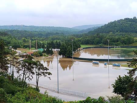 Poplava Buje, Sportska zona 28.08.2023.