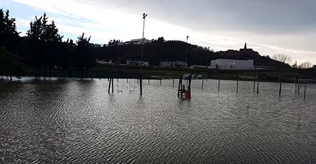 Poplava Buje, Sportska zona 08.12.2020.