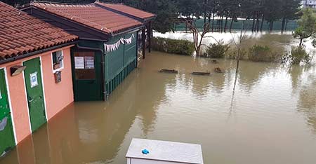 Poplava Buje, Sportska zona 08.12.2020.