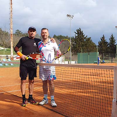 Ploča +45: Mario Župančić - S. Kinkela - 0/6, 0/6